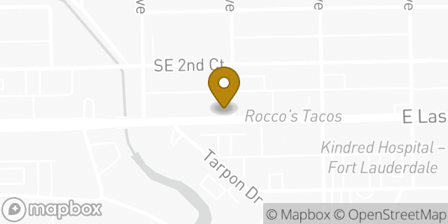 Map showing the location of Amazon Locker - Entirety in Fort Lauderdale, FL 33301