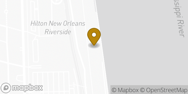 Map showing the location of Gap Factory in New Orleans, LA 70130