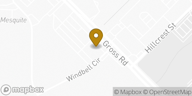 Map showing the location of Amazon Locker - Starfish in Mesquite, TX 75149