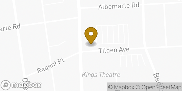 Map showing the location of Amazon Locker - Eri in Brooklyn, NY 11226