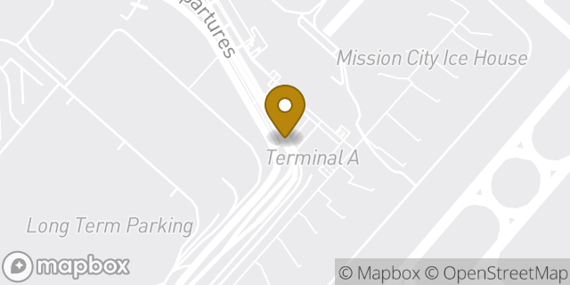 Map showing the location of Dunkin' Donuts in San Antonio, TX 78216