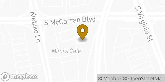 Map showing the location of Amazon Locker - Oil in Reno, NV 89509