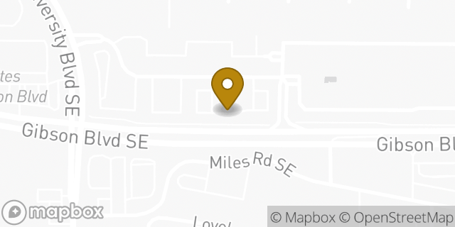 Map showing the location of Buffalo Wild Wings in Albuquerque, NM 87106