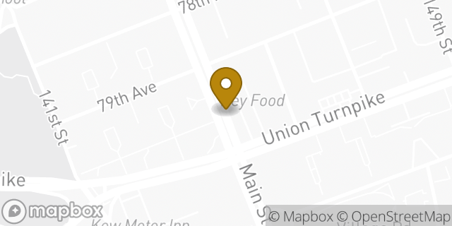 Map showing the location of Buffalo Wild Wings 'GO' in Flushing, NY 11367