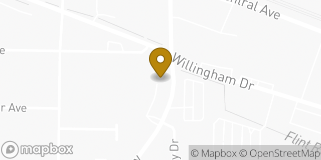 Map showing the location of Avis in East Point, GA 30344