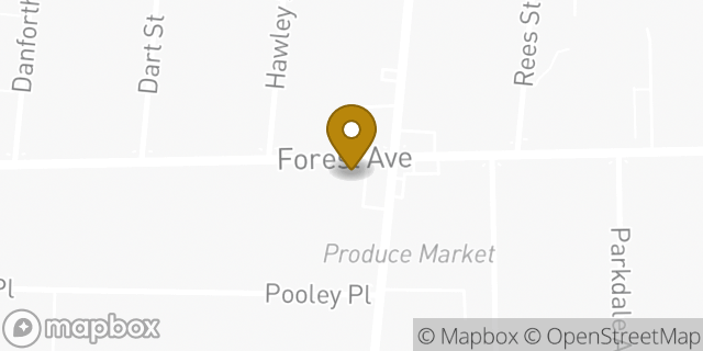 Map showing the location of Amazon Locker - Contrary in Buffalo, NY 14213