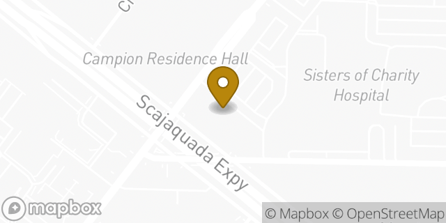 Map showing the location of Trinity Vascular & Endovascular Center in Buffalo, NY 14214