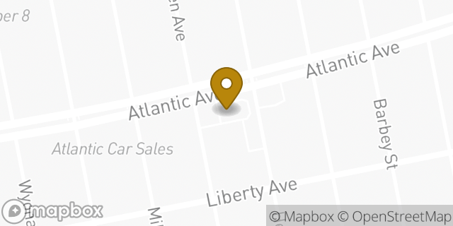 Map showing the location of McDonald's in Brooklyn, NY 11207