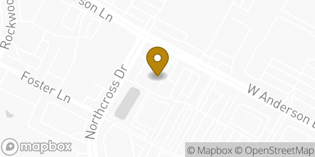 Map showing the location of Amazon Locker - Negativity in Austin, TX 78757