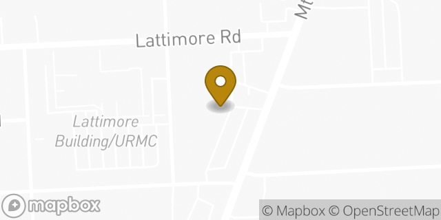 Map showing the location of Amazon Locker - Split in ROCHESTER, NY 14620