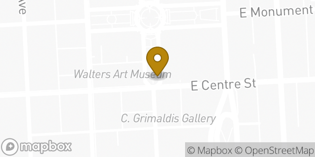 Map showing the location of 7-Eleven in Baltimore, MD 21201