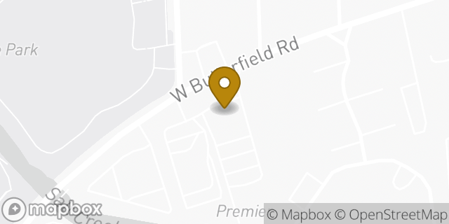 Map showing the location of American Legion in Elmhurst, IL 60126