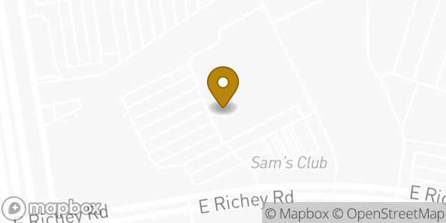 Map showing the location of Sam's Club in Houston, TX 77073