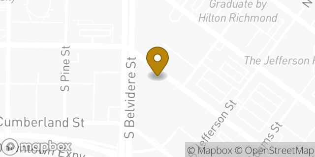 Map showing the location of Chili's Grill & Bar in Richmond, VA 23284