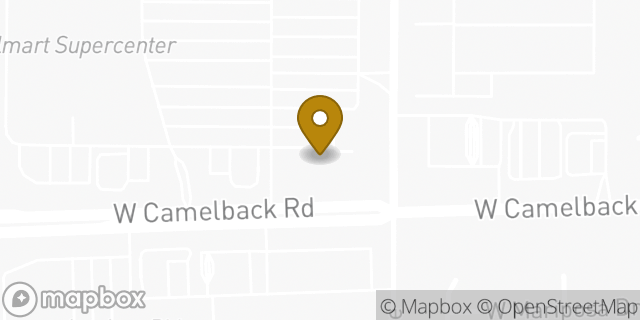 Map showing the location of Subway in Glendale, AZ 85305