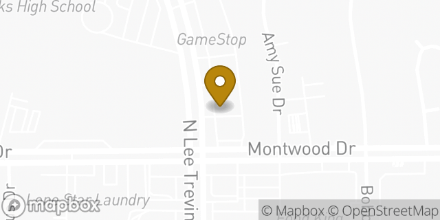 Map showing the location of Subway in El Paso, TX 79936
