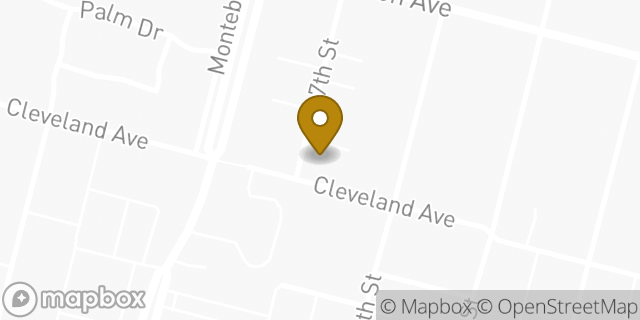 Map showing the location of The American Legion in Montebello, CA 90640