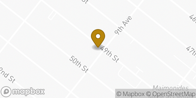 Map showing the location of Amazon Locker - Armour in Brooklyn, NY 11220