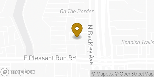 Map showing the location of McDonald's in Desoto, TX 75115