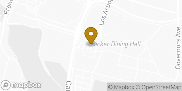 Map showing the location of Amazon Locker - Valley in Stanford, CA 94305