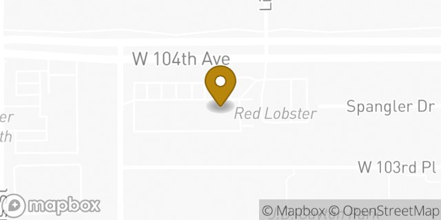 Map showing the location of Avis Car Rental in Northglenn, CO 80234