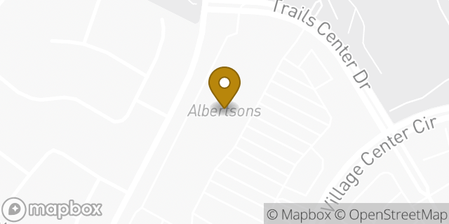 Map showing the location of Albertsons in Las Vegas, NV 89134