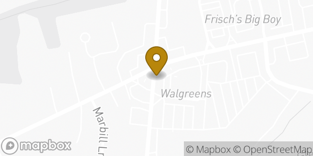 Map showing the location of ATM Walgreens in Cincinnati, OH 45238