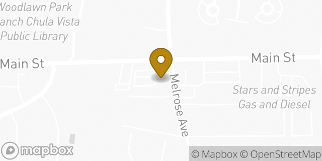 Map showing the location of Amazon Locker - Laila in Chula Vista, CA 91911