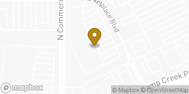 Map showing the location of Staples in East Point, GA 30344