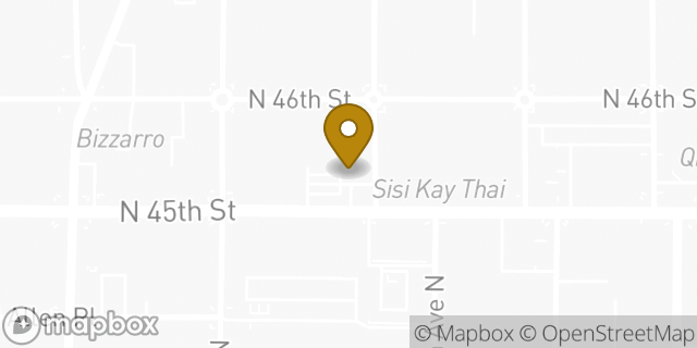 Map showing the location of Amazon Locker - Pippin in Seattle, WA 98103