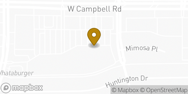 Map showing the location of Sprouts Farmers Market in Richardson, TX 75080