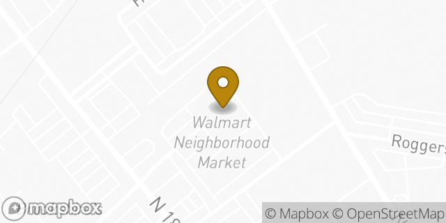Map showing the location of Walmart Neighborhood Market in Monroe, LA 71201