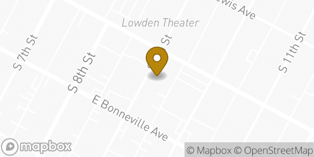 Map showing the location of Church of Jesus Christ of Latter Day Saints in Las Vegas, NV 89101