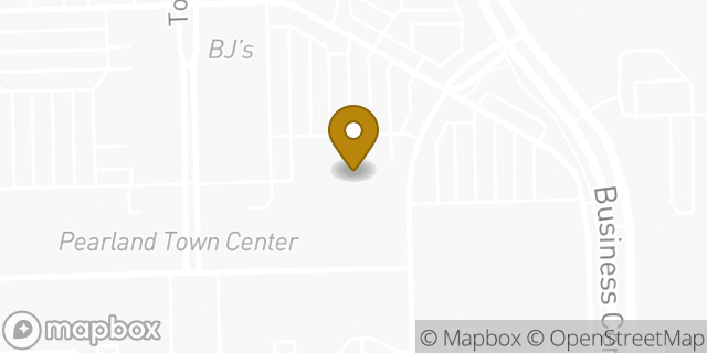 Map showing the location of DICK'S Sporting Goods in Pearland, TX 77584