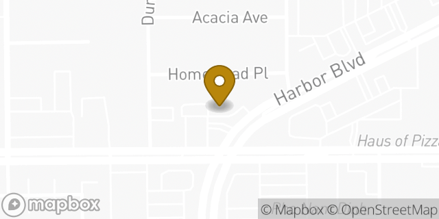 Map showing the location of Subway in Garden Grove, CA 92840