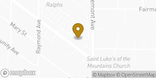 Map showing the location of Baskin-Robbins in La Crescenta, CA 91214