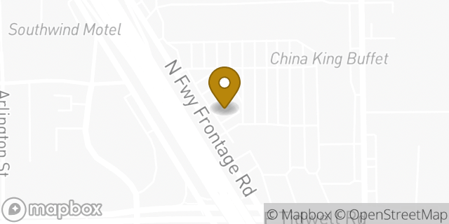 Map showing the location of Subway in Houston, TX 77076