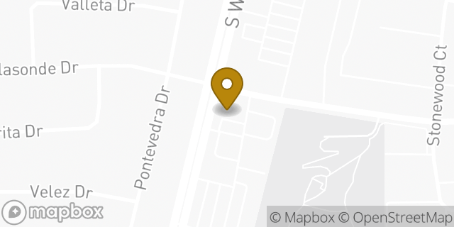 Map showing the location of Chase Bank in Rancho Palos Verdes, CA 90275