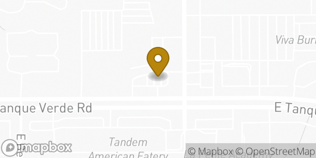 Map showing the location of ATM Speedway in Tucson, AZ 85749