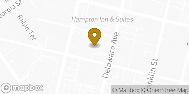 Map showing the location of Amazon Locker - Trouble in Buffalo, NY 14202