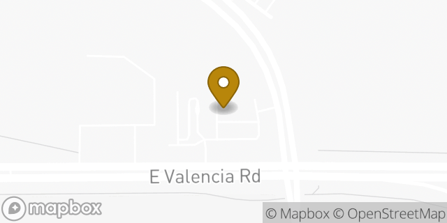 Map showing the location of Amazon Locker - Nza in Tucson, AZ 85706