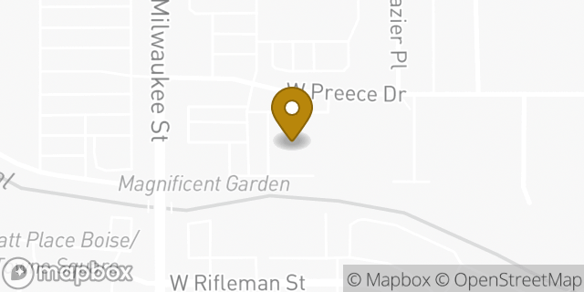 Map showing the location of Staples in Boise, ID 83704