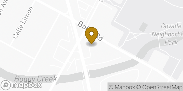Map showing the location of Amazon Locker - Oriole in Austin, TX 78702