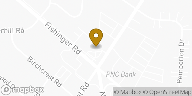 Map showing the location of ATM Getgo in Upper Arlington, OH