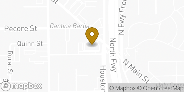 Map showing the location of McDonald's in Houston, TX 77009