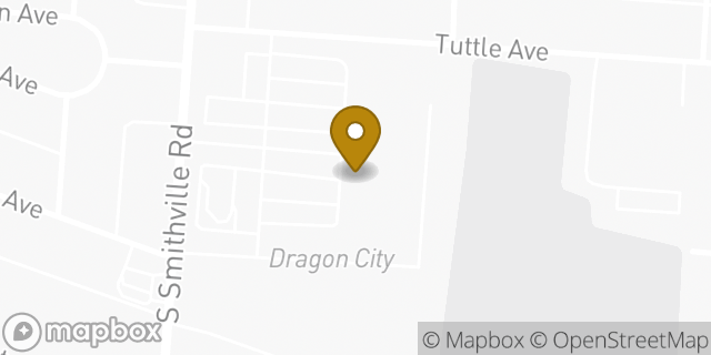 Map showing the location of Amazon Locker - Seminar in DAYTON, OH 45403