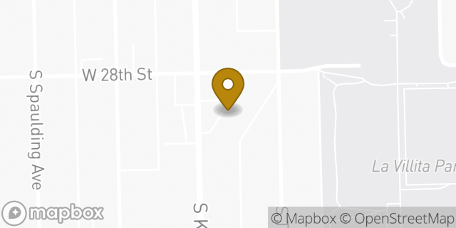 Map showing the location of Subway in Chicago, IL 60623