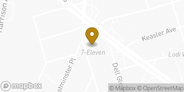 Map showing the location of ATM 7ELEVEN-FCTI in Lodi, NJ