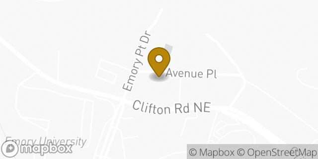 Map showing the location of CVS Pharmacy in Atlanta, GA 30329