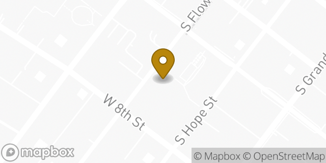 Map showing the location of Amazon Locker - Laundry in Los Angeles, CA 90017